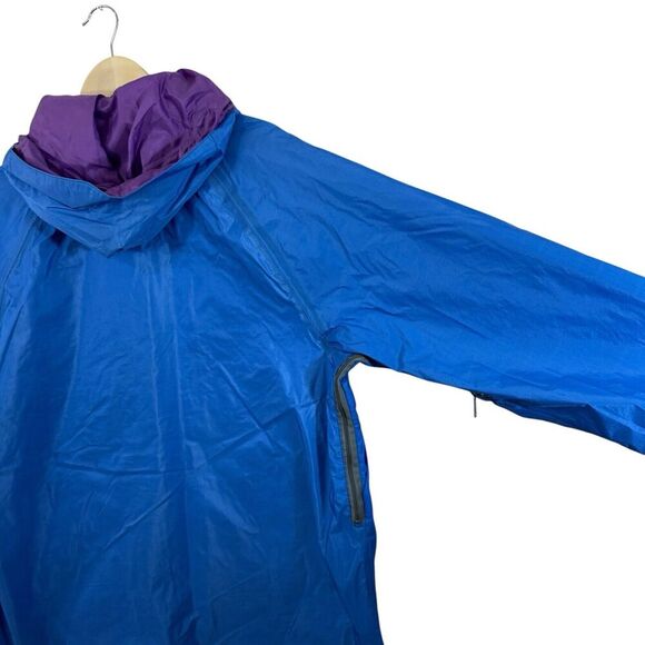 Vintage L.I.T.E. Gear Large Gortex Jacket Lightweight Pullover Blue Mens - Picture 14 of 16